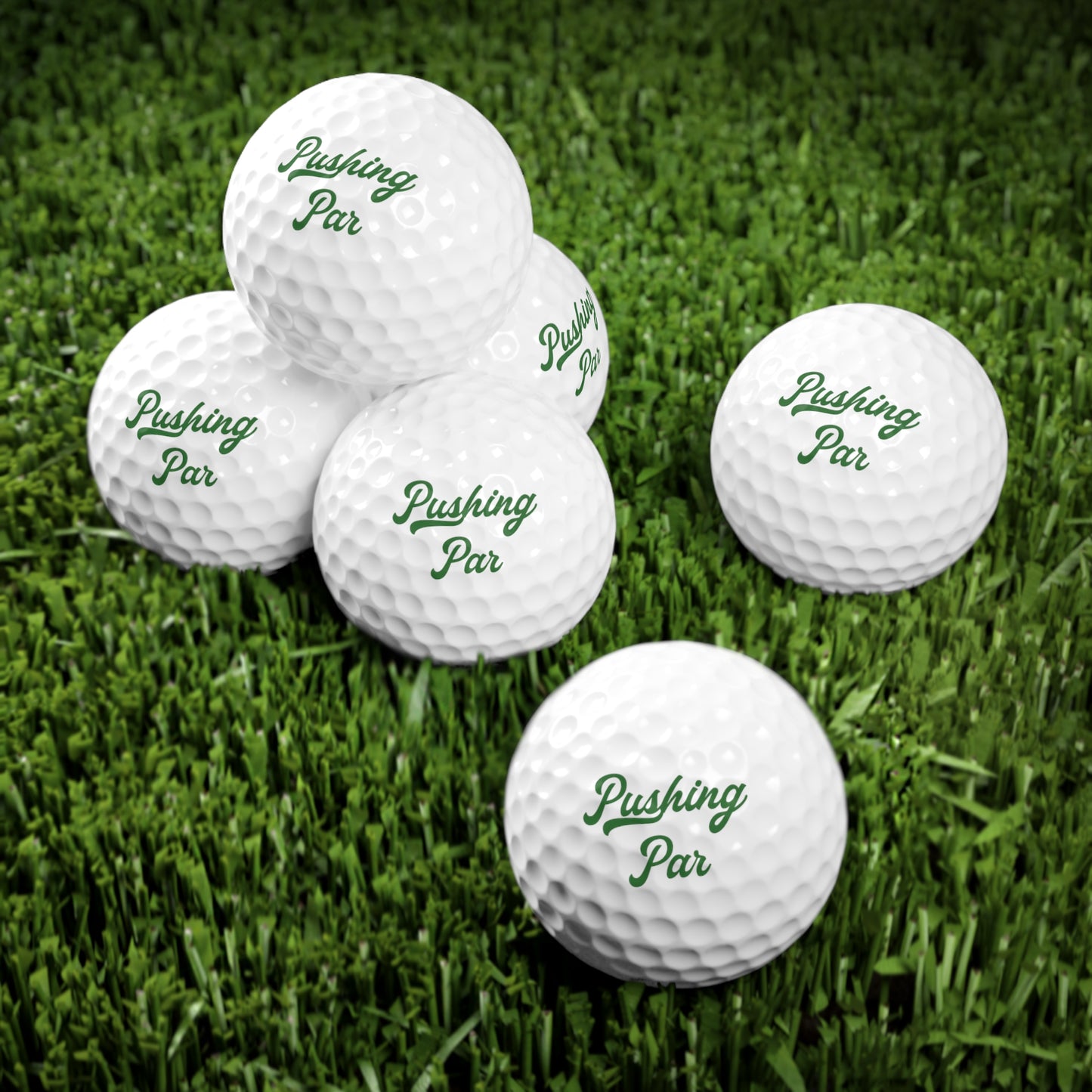 Pushing Par Golf Balls
