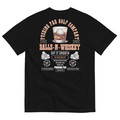 Pushing Par Whiskey Tee - Black