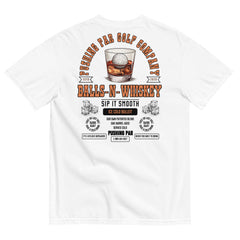 Pushing Par Whiskey Tee - White