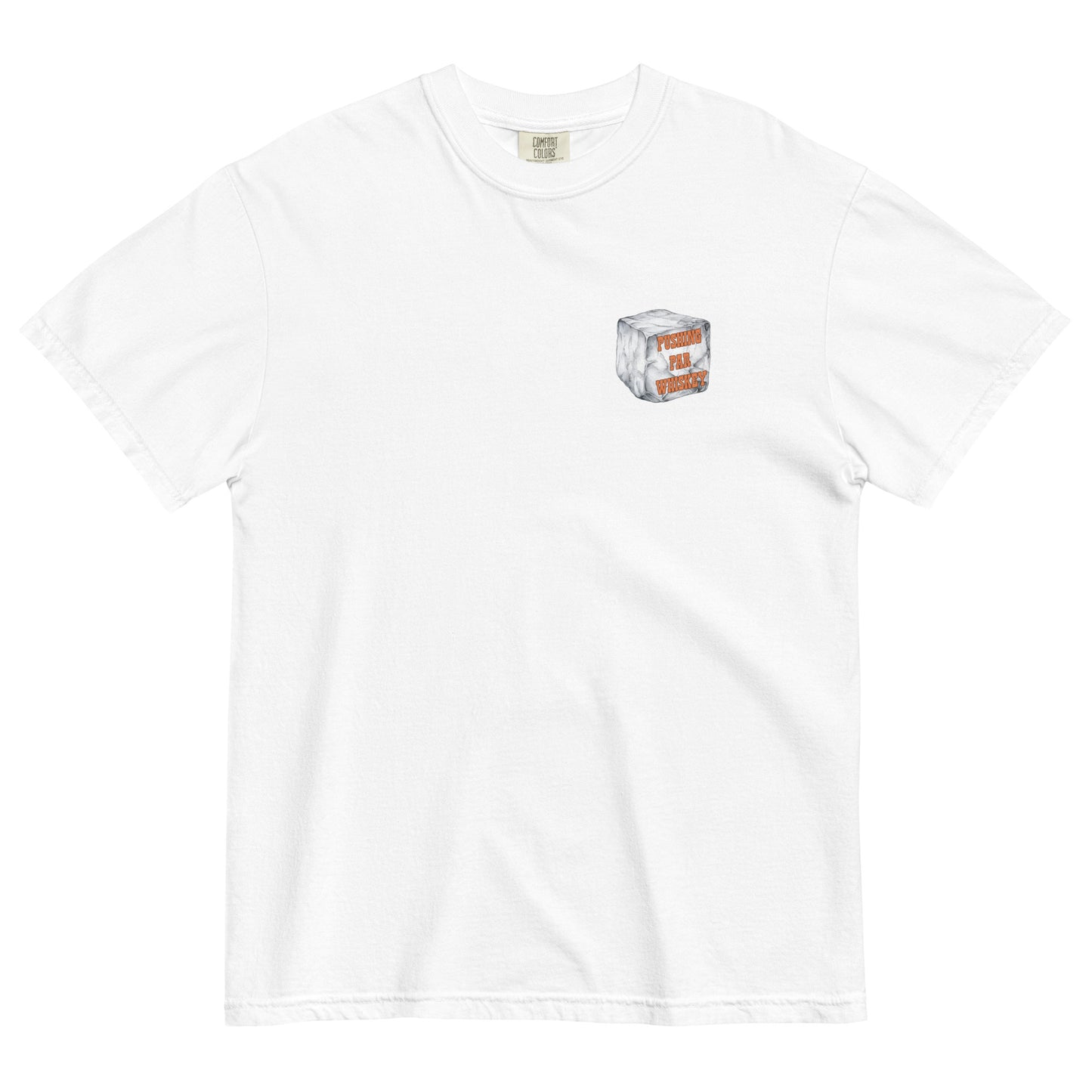 Pushing Par Whiskey Tee - White