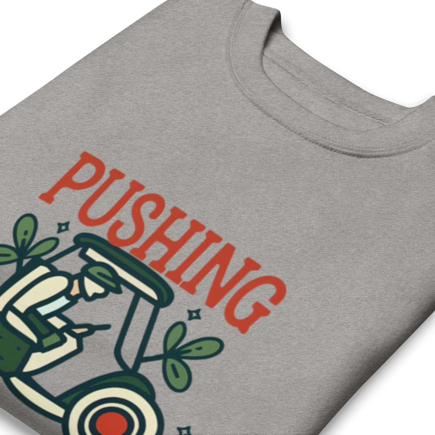 Christmas Cart Pushing Par Crewneck