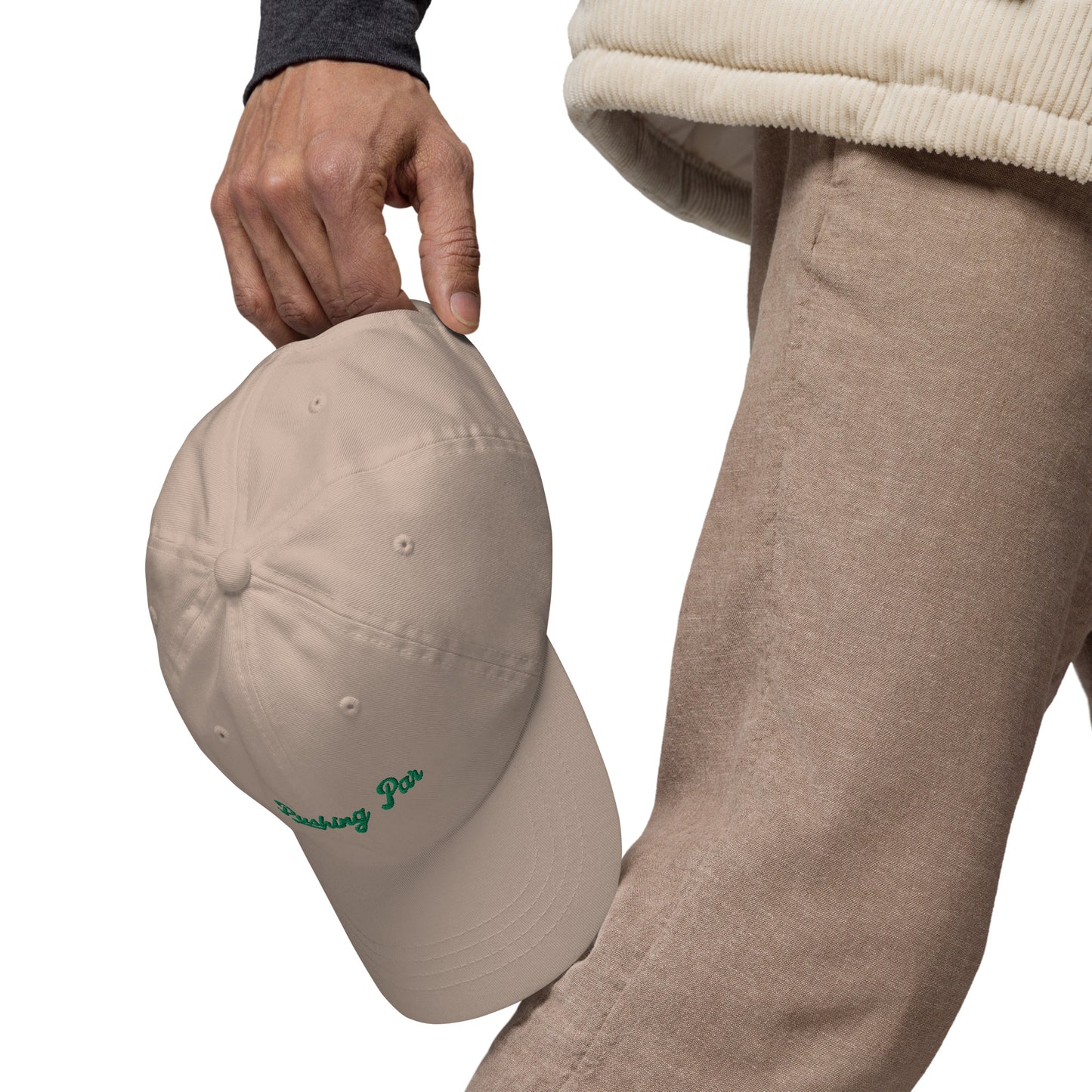 Pushing Par Dad Hat Stone