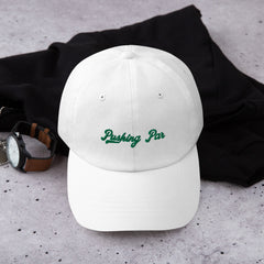 Pushing Par Dad Hat White