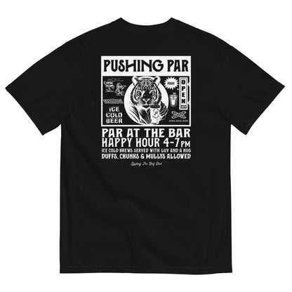 Par At The Bar Happy Hour Tee - Black