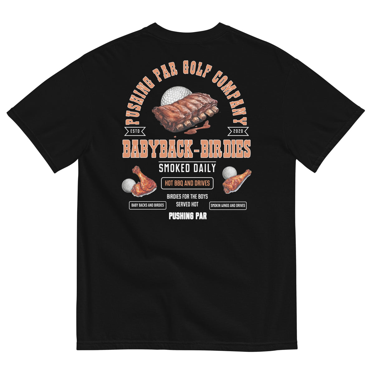 Baby Back Birdies Tee - Black