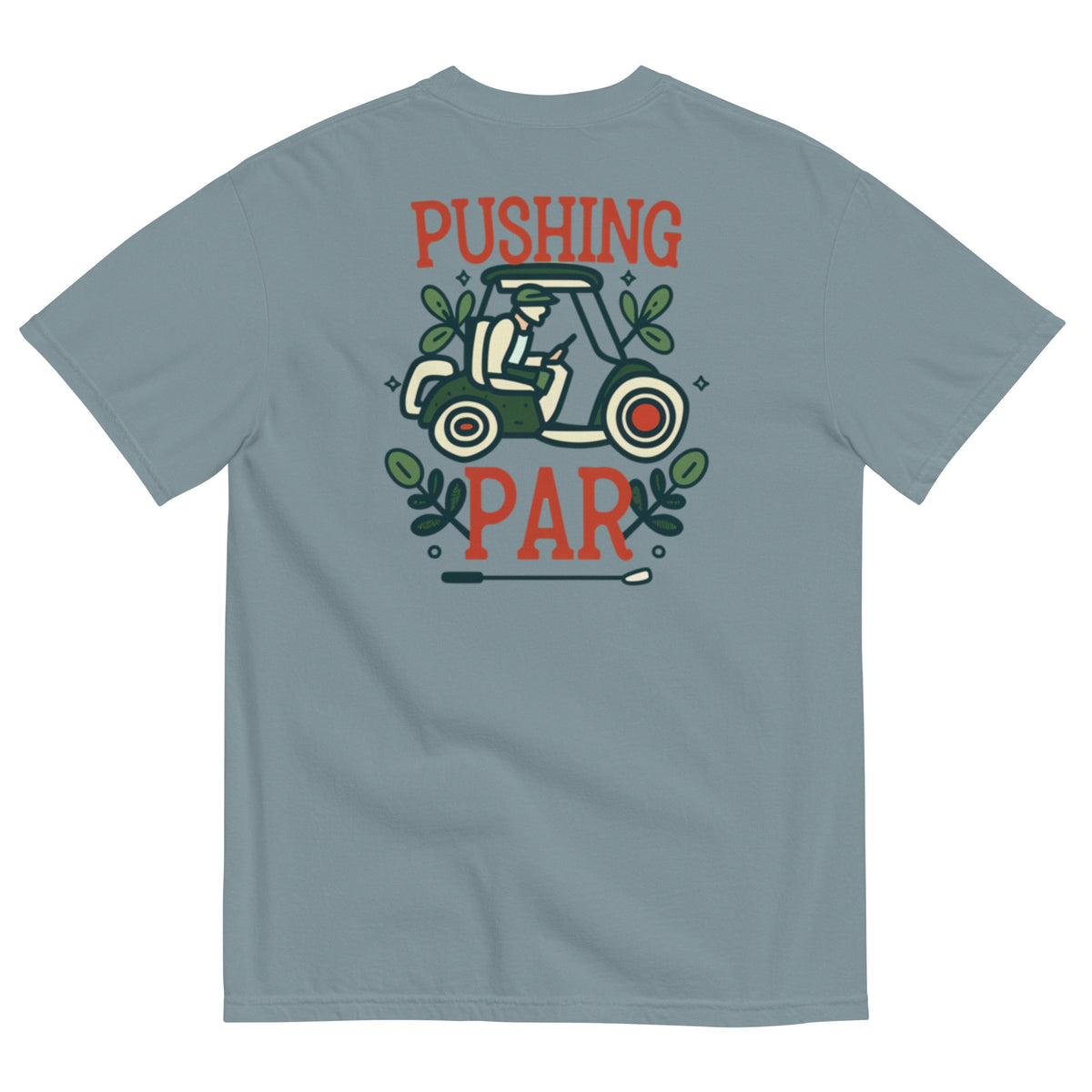 Christmas Cart Pushing Par Tee
