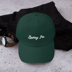 Pushing Par Dad Hat Spruce Green